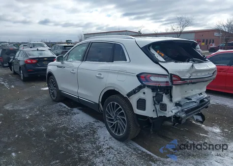 2020 Lincoln Nautilus Reserve z USA, uszkodzony, nr VIN 2LMPJ8K93LBL07817